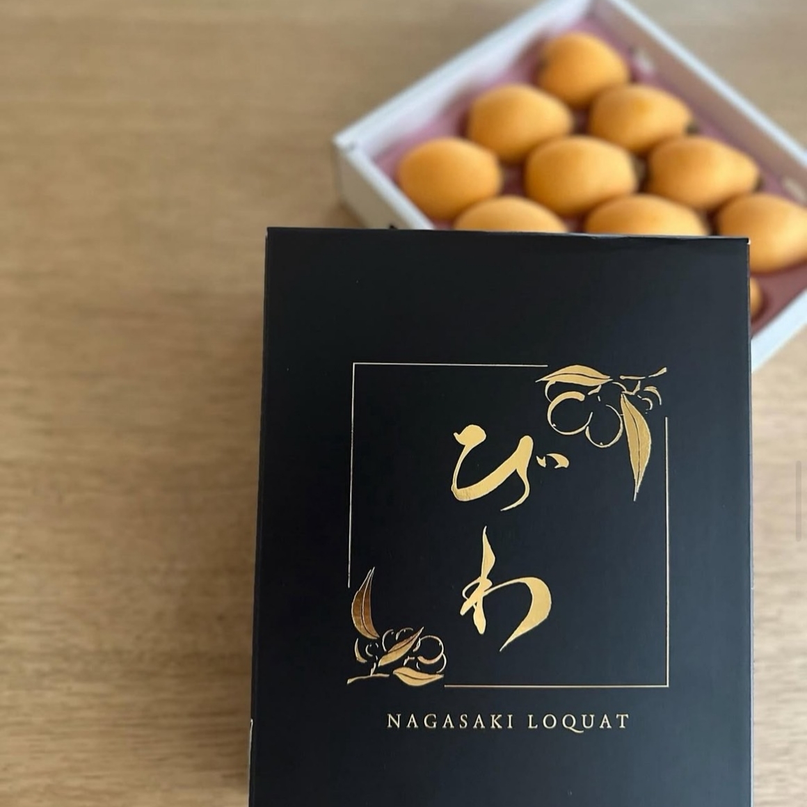 長崎びわ贈答用の箱のご依頼